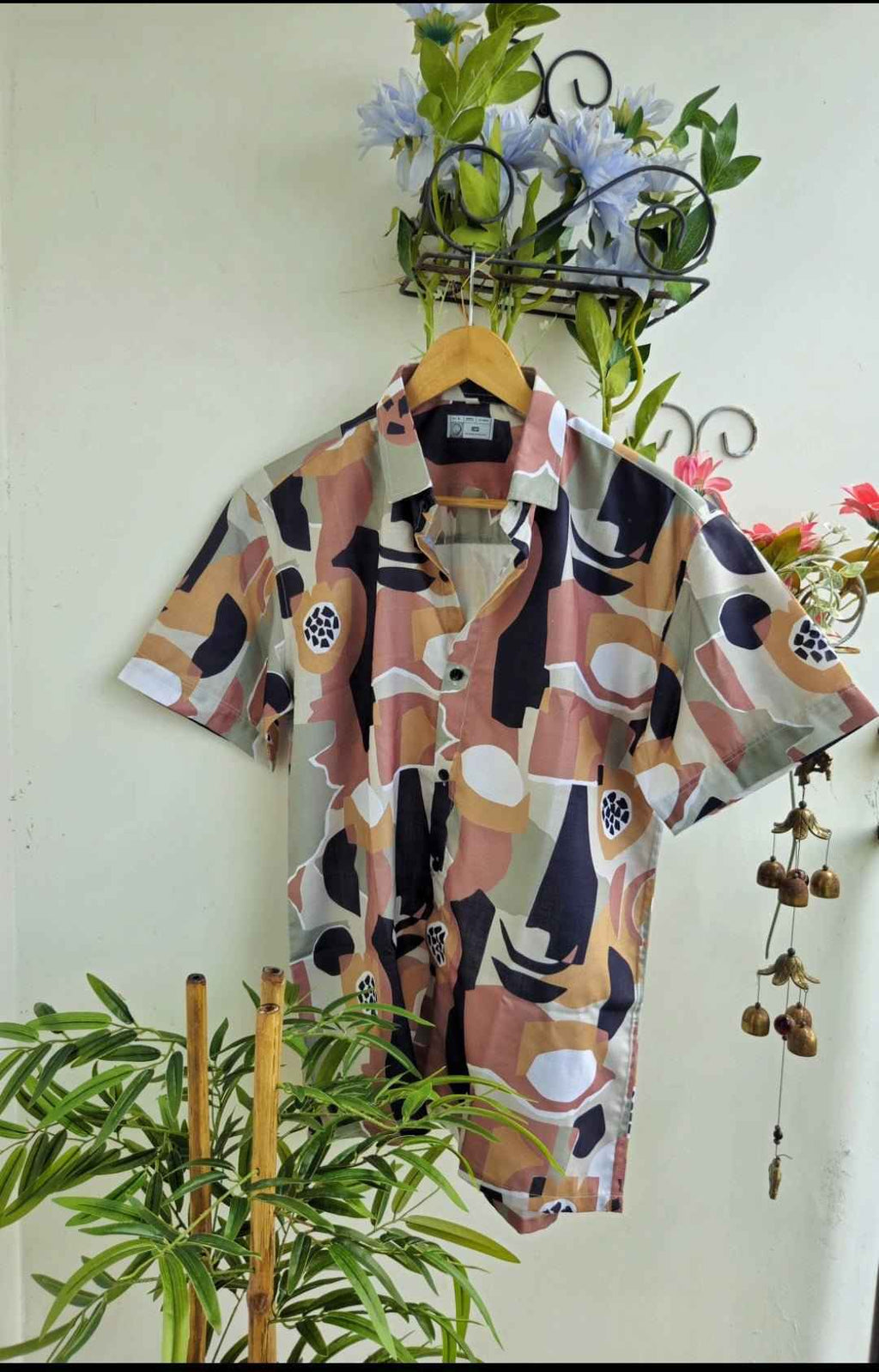 Abstract Print Shirt - ATB Collection - All things Beautiful ✨️