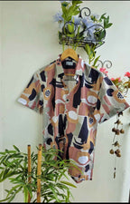 Abstract Print Shirt - ATB Collection - All things Beautiful ✨️