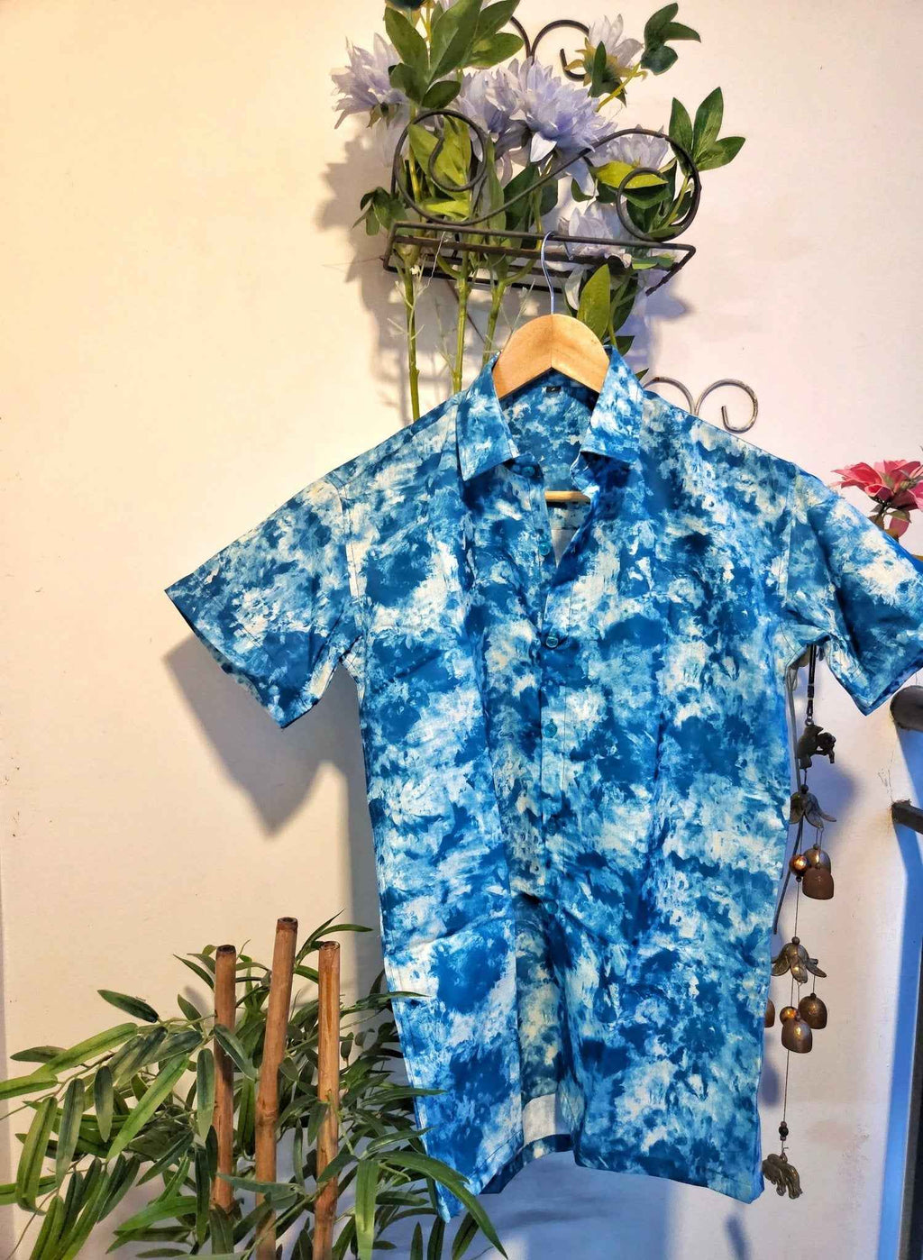 Clouds Blue Shirt - Stylish ATB Design