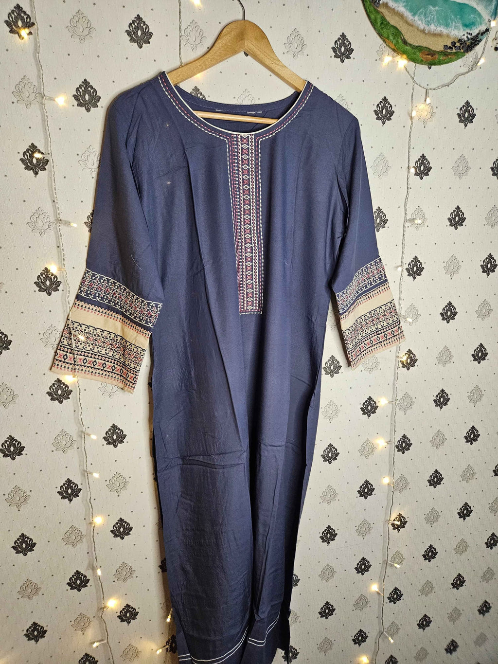 Daily wear embroidered women's kurta - ATB - All things Beautiful ✨️