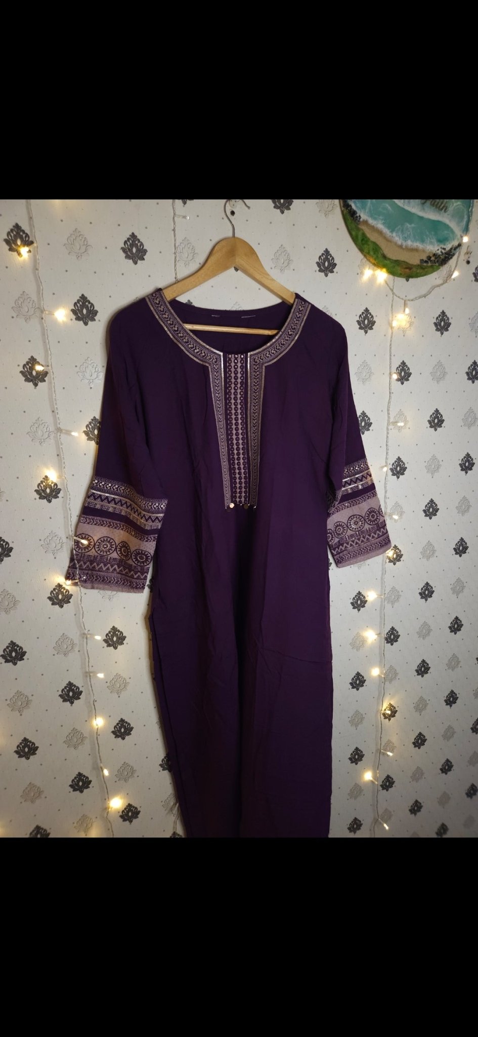Daily wear embroidered women's kurta - ATB - All things Beautiful ✨️