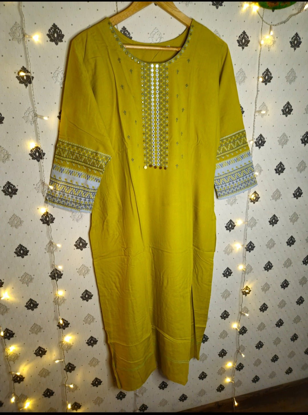 Daily wear embroidered women's kurta - ATB - All things Beautiful ✨️