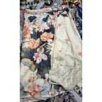 Digital print Moss Satin Saree