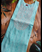 Embroidered Kurta - curvy collection- ATB