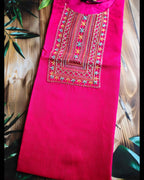 Embroidered kurta- Curvy collection - ATB