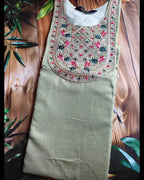 Embroidered kurta- Curvy collection - ATB