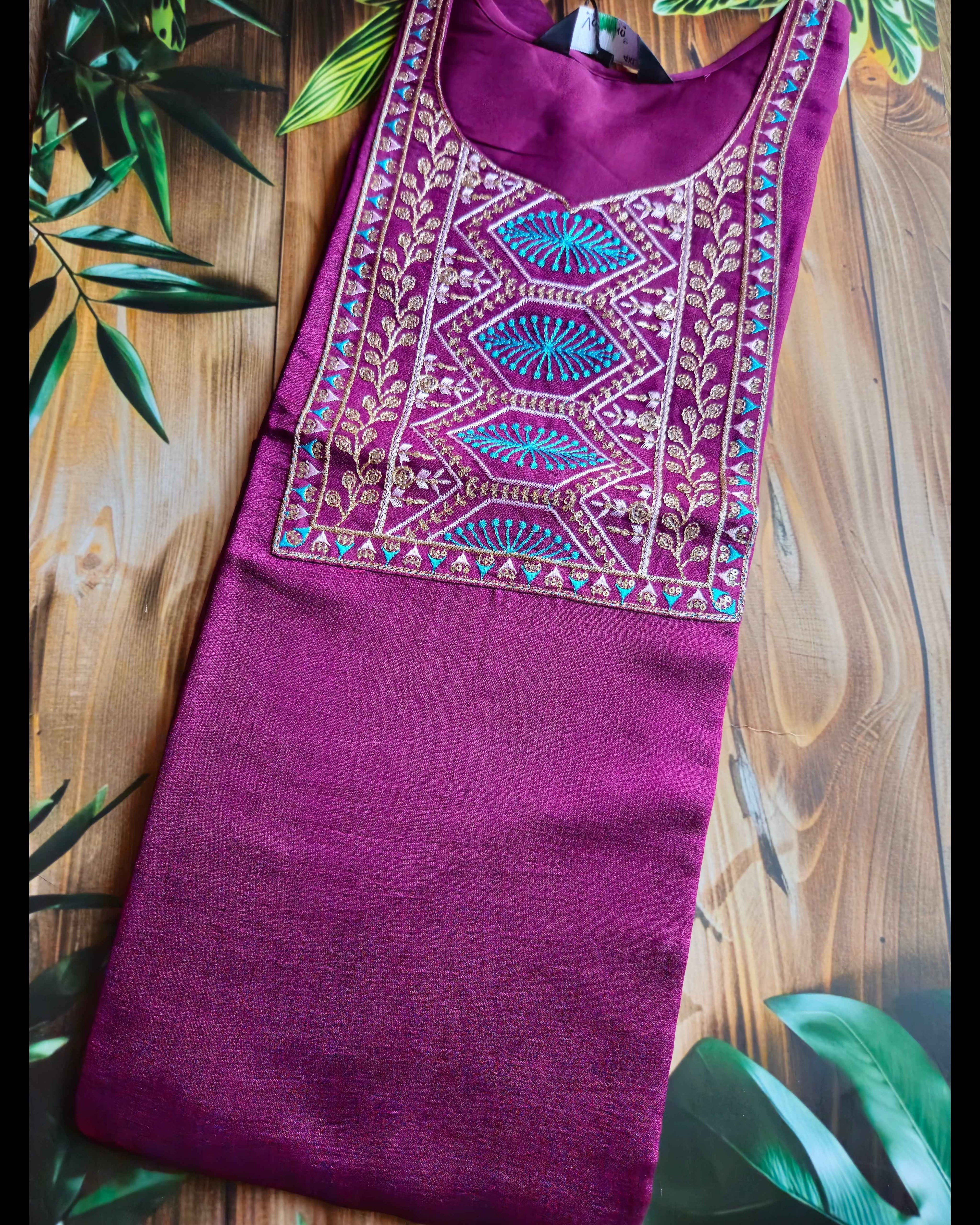 Embroidered kurta- Curvy collection - ATB - All things Beautiful ✨️