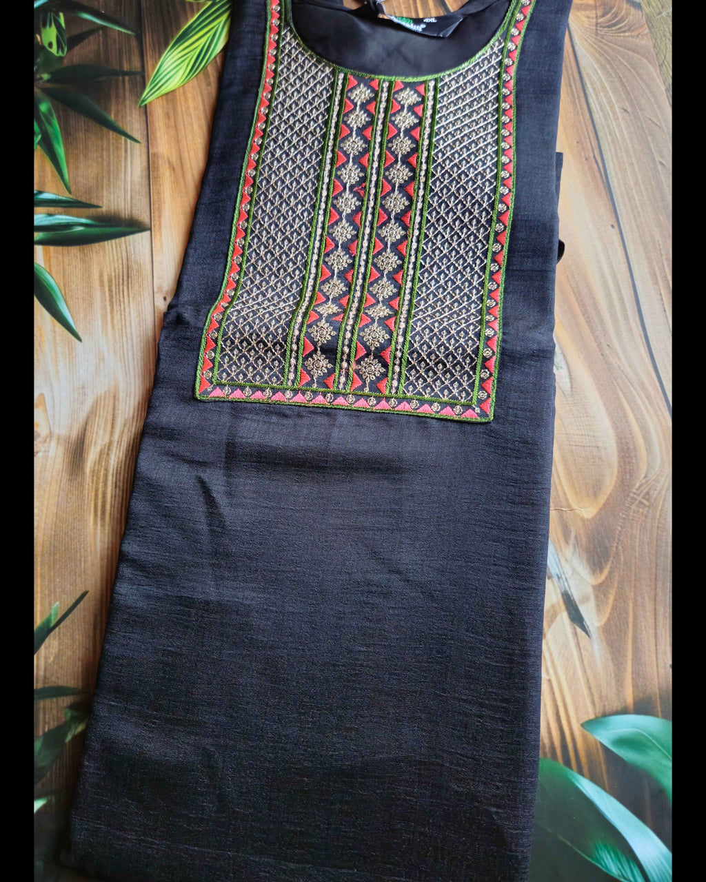 Embroidered kurta- Curvy collection - ATB