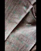 Handwoven Linen Saree - Luxurious ATB Collection