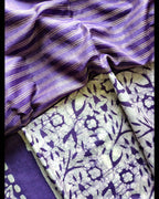 Handwoven Linen Saree - Luxurious ATB Collection