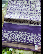 Handwoven Linen Saree - Luxurious ATB Collection