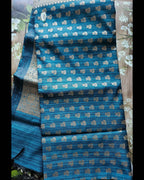 Handwoven Linen Saree - Luxurious ATB Collection