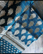 Handwoven Linen Saree - Luxurious ATB Collection