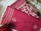 Jaipur Print Linen Sarees - Elegant and Stylish ATB Collection
