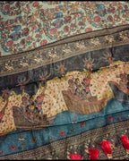 Kalamkari Chanderi Cotton Sarees - Elegant Handcrafted Indian Fashion ATB