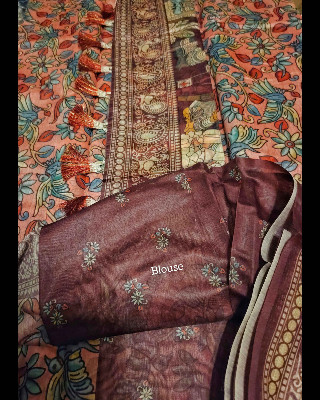 Kalamkari Chanderi Cotton Sarees - Elegant Handcrafted Indian Fashion ATB