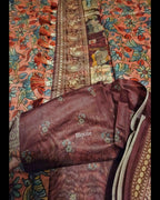 Kalamkari Chanderi Cotton Sarees - Elegant Handcrafted Indian Fashion ATB