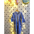 Powder Blue kurta set with dupatta -ATB