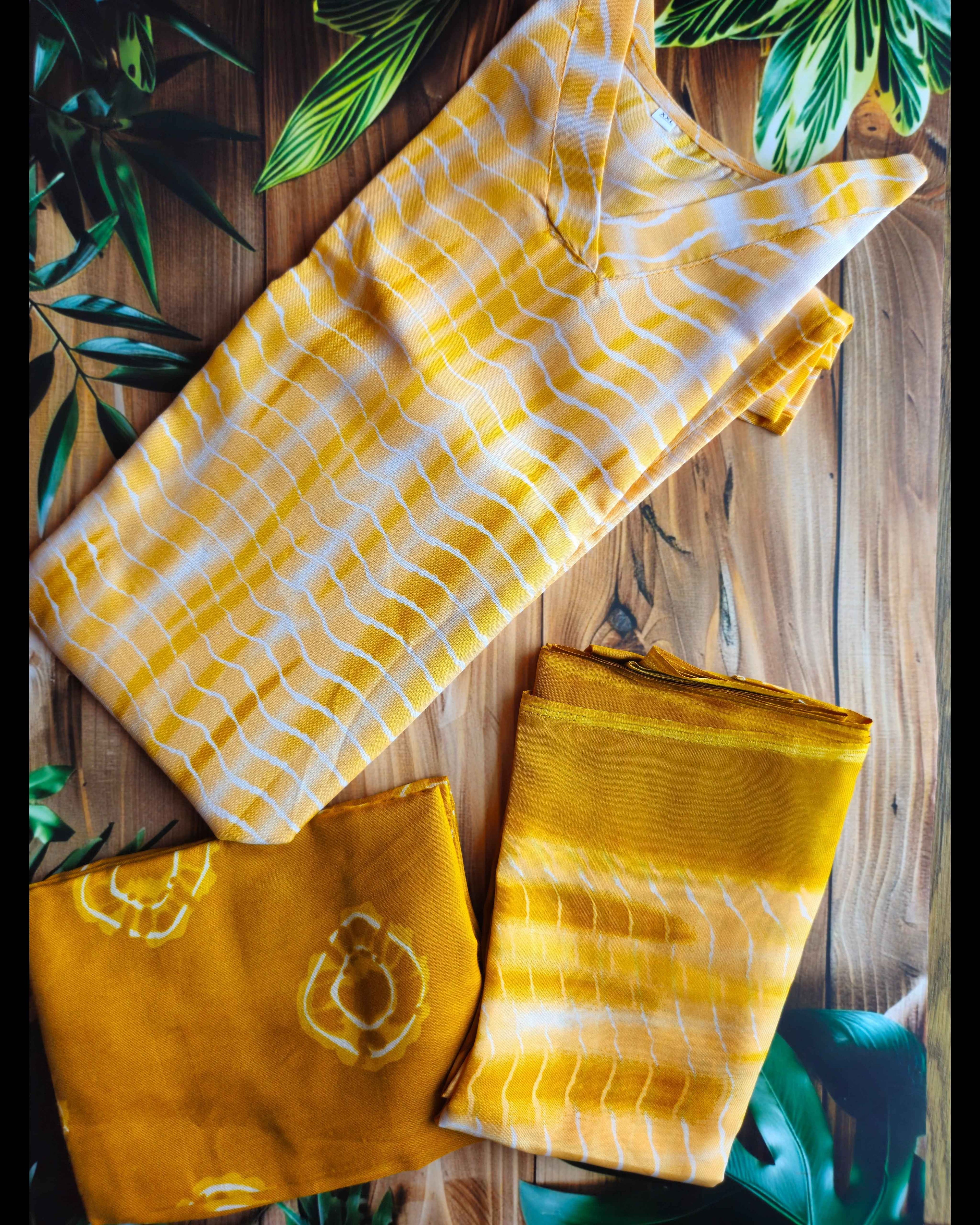 Printed kurta set - curvy collection- ATB