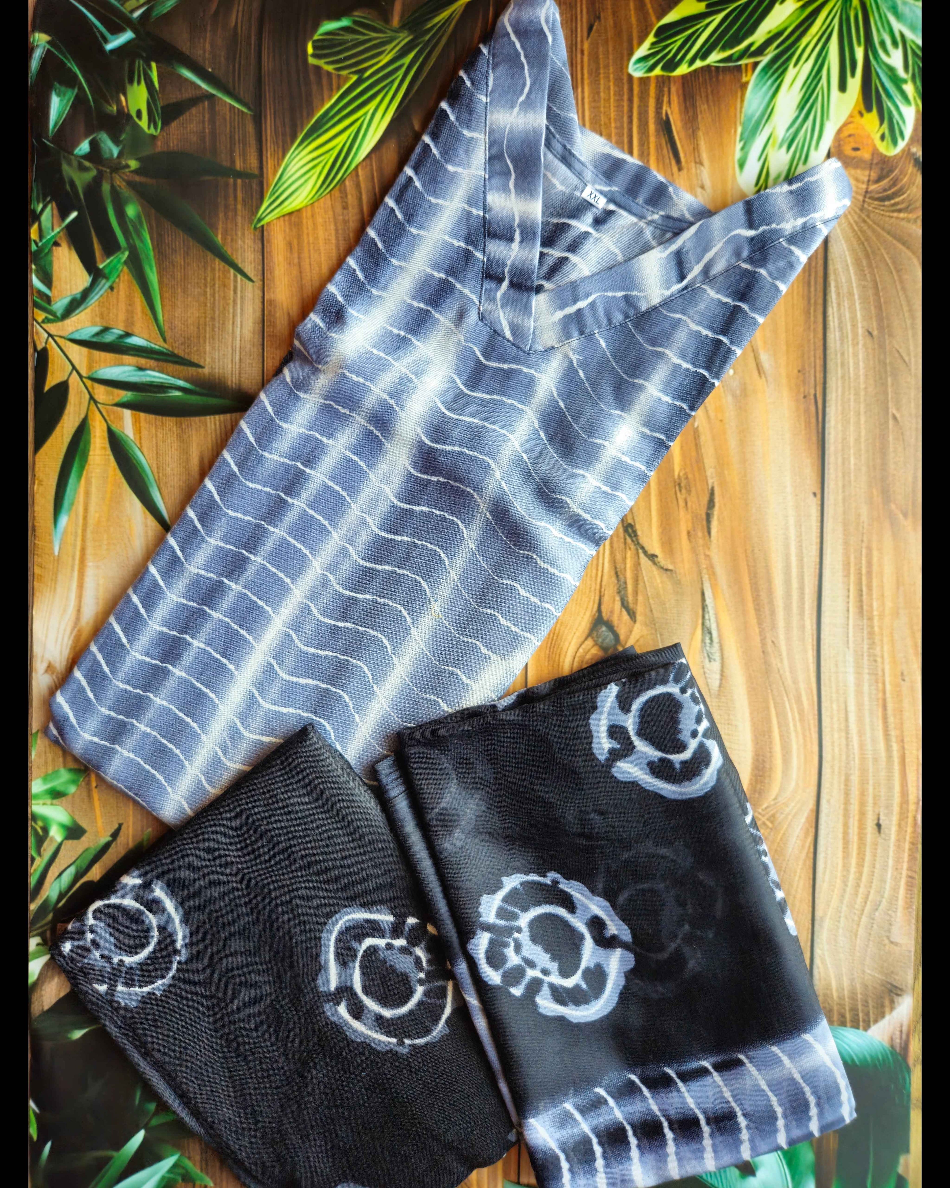 Printed kurta set - curvy collection- ATB