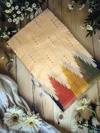 Temple Border Cotton Sarees - Elegant Slub Design by ATB