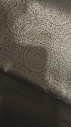 Metallic Grey Kubera Pattu saree