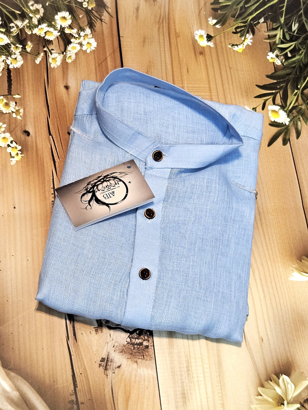 Men's Full Sleeves Short Kurta - Stylish and Comfortable ATB - All things Beautiful ✨️