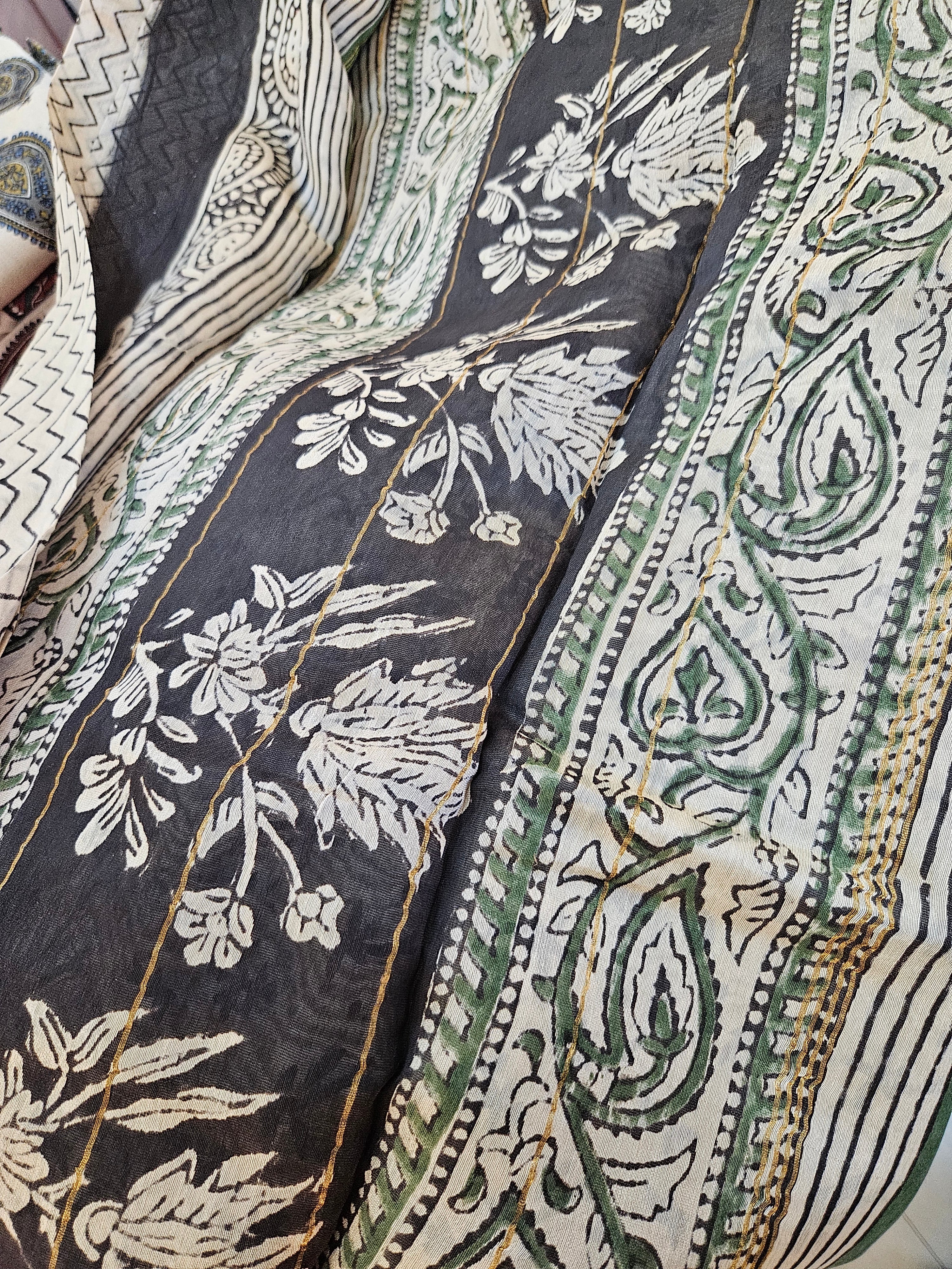 Chanderi cotton with Jaipur Handblock prints - All things Beautiful ✨️