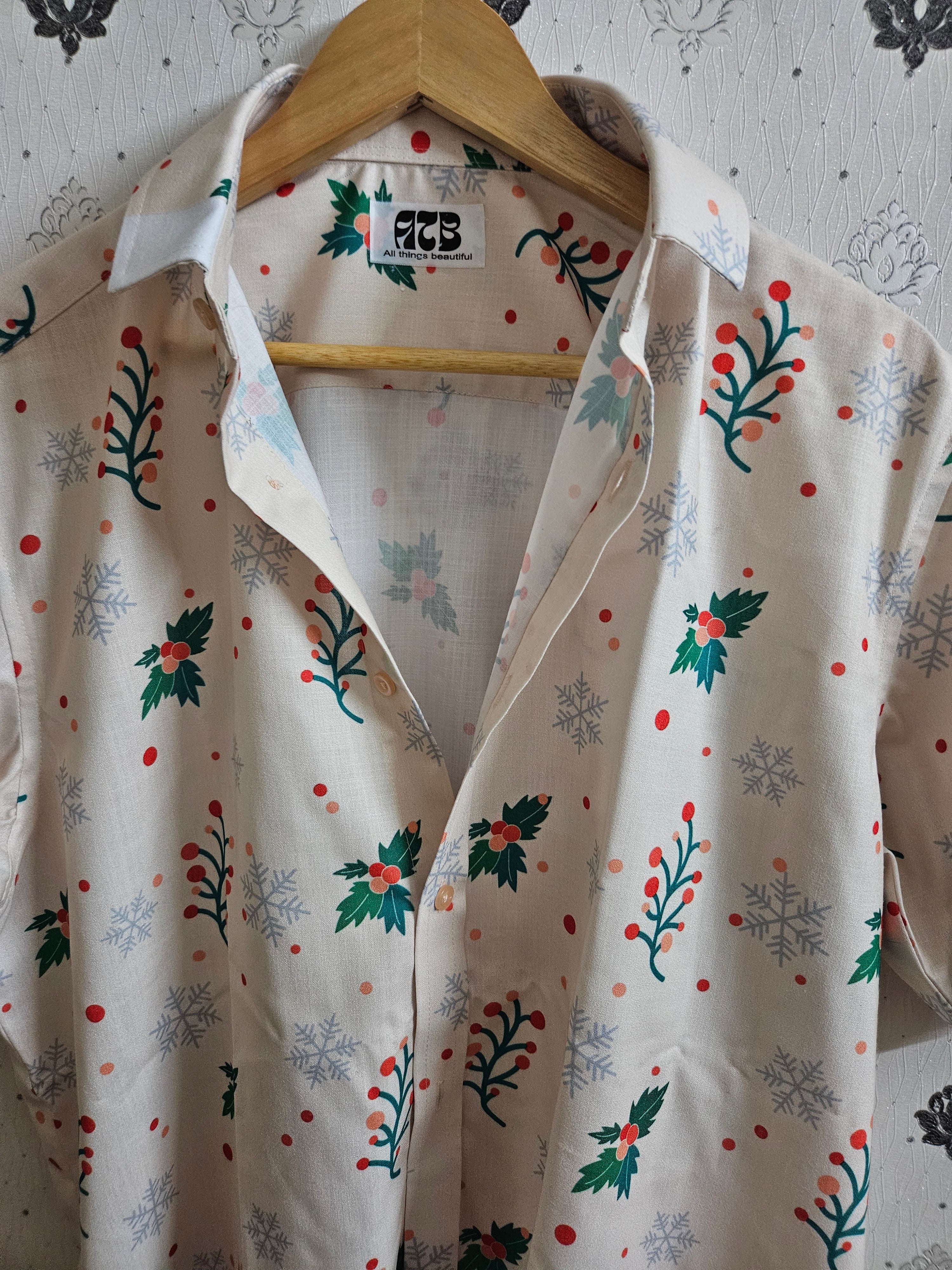 Printed Cotton Shirt - ATB ✨️ - All things Beautiful ✨️