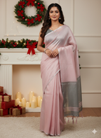 Metallic shade shimmer - Tissue Saree - ATB ✨️ - All things Beautiful ✨️