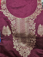 Banarasi Unstitched material - dual shade weaving - ATB ✨️ - All things Beautiful ✨️