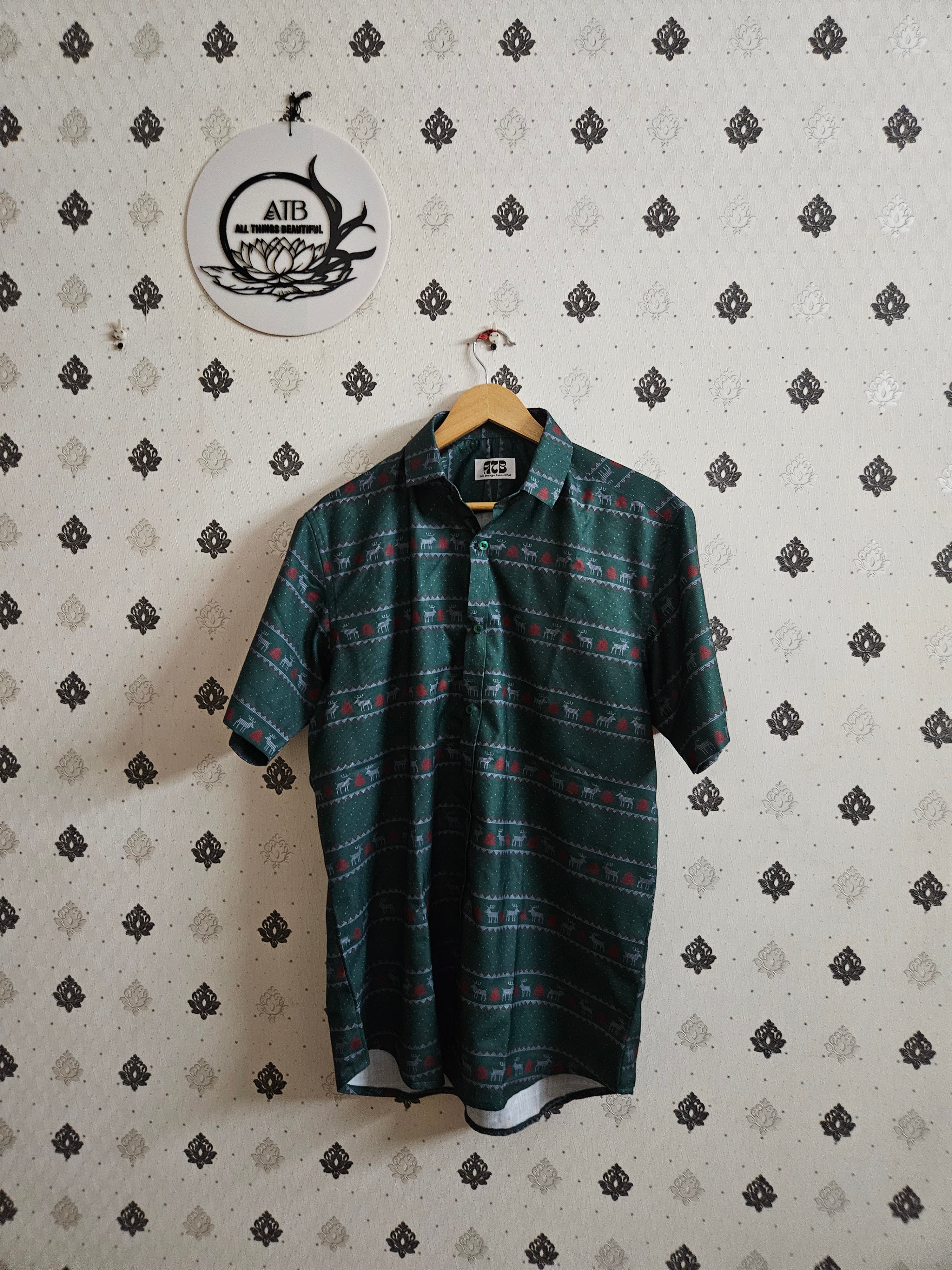 Printed Cotton Shirt - ATB ✨️ - All things Beautiful ✨️