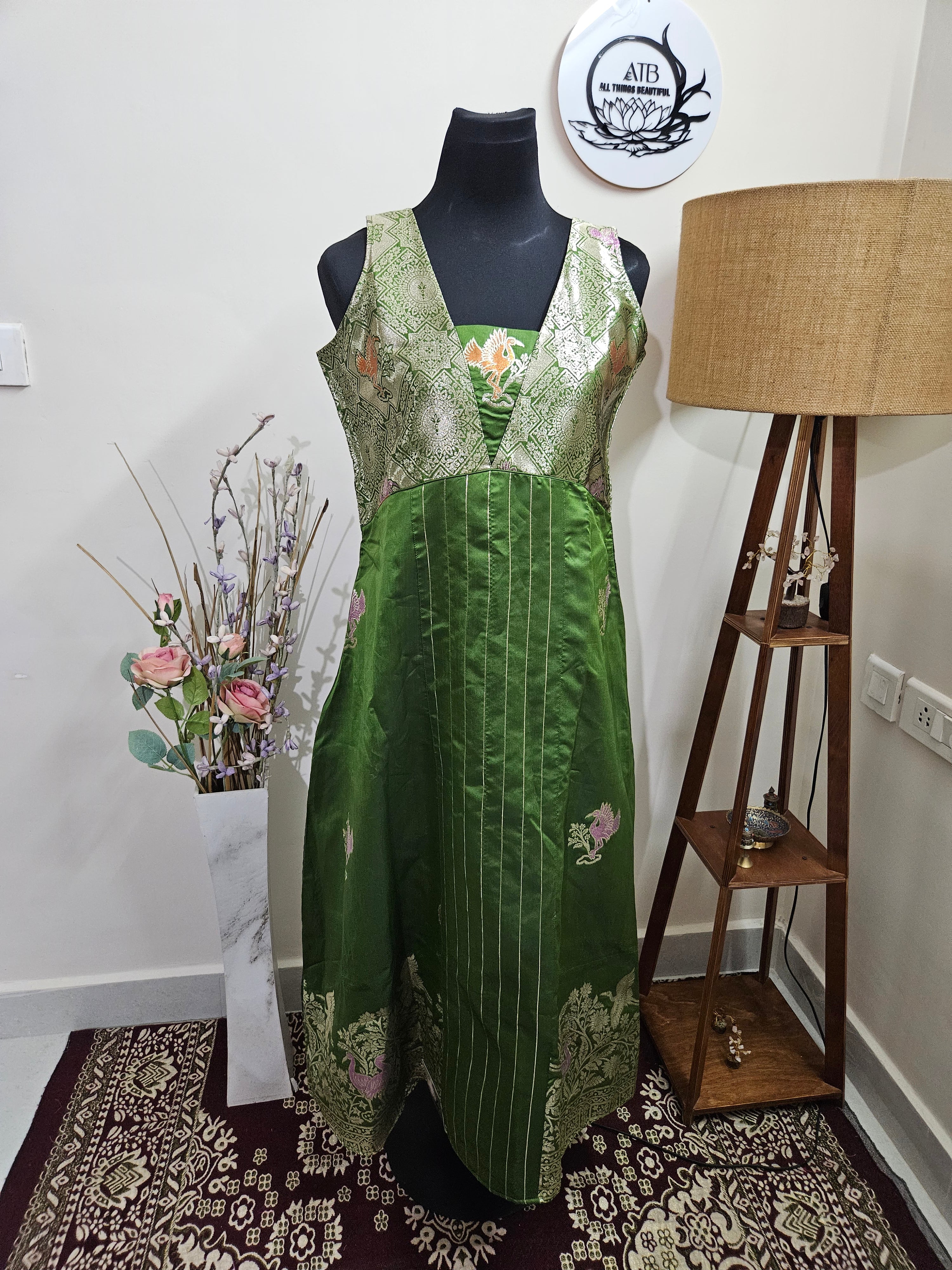 Designer wear - Silk Gown - ATB ✨️ - All things Beautiful ✨️