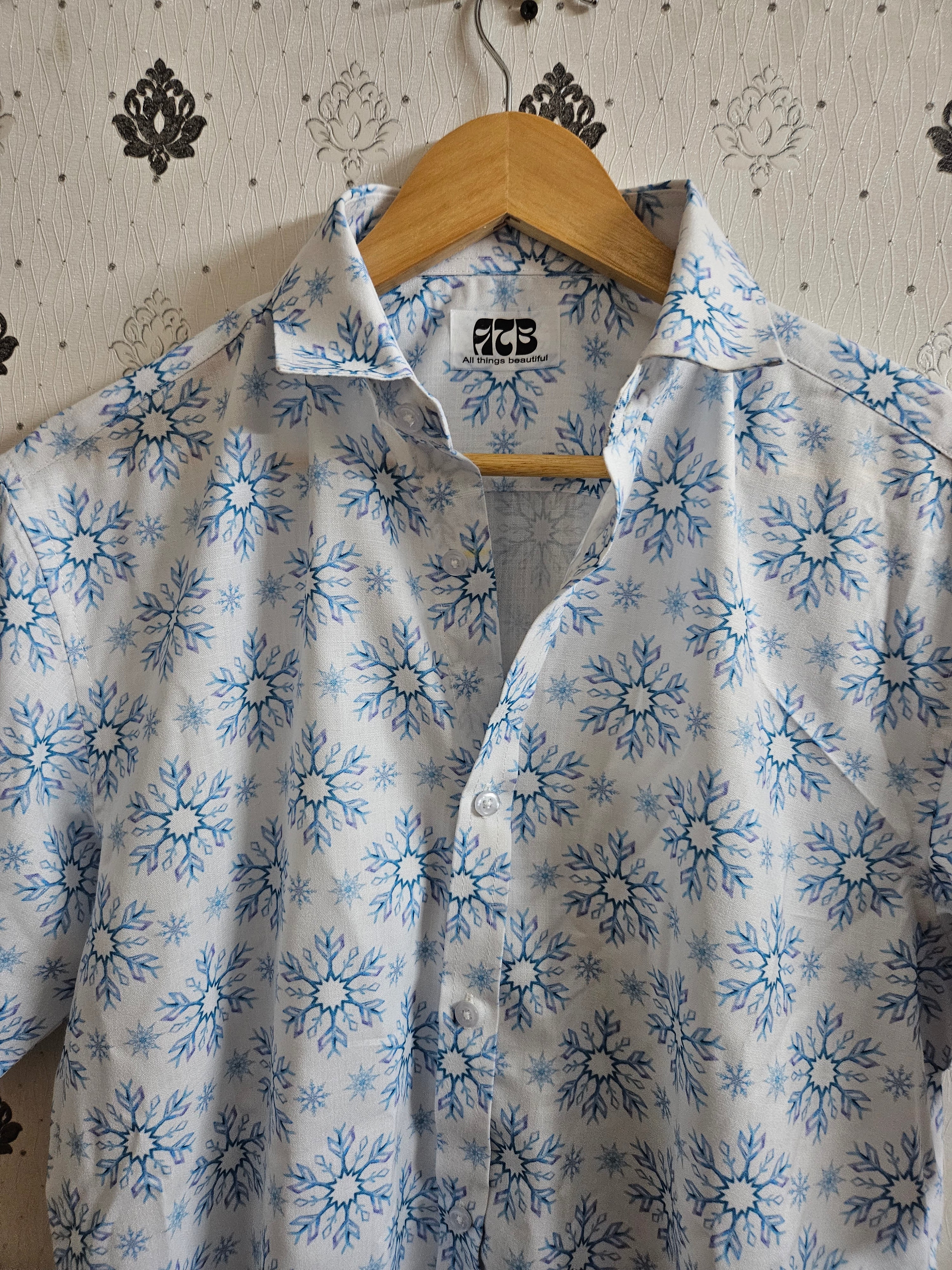 Printed Cotton Shirt - ATB ✨️ - All things Beautiful ✨️