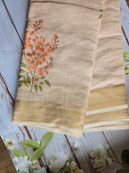 Butterfly bush - Linen Sarees - ATB - All things Beautiful ✨️