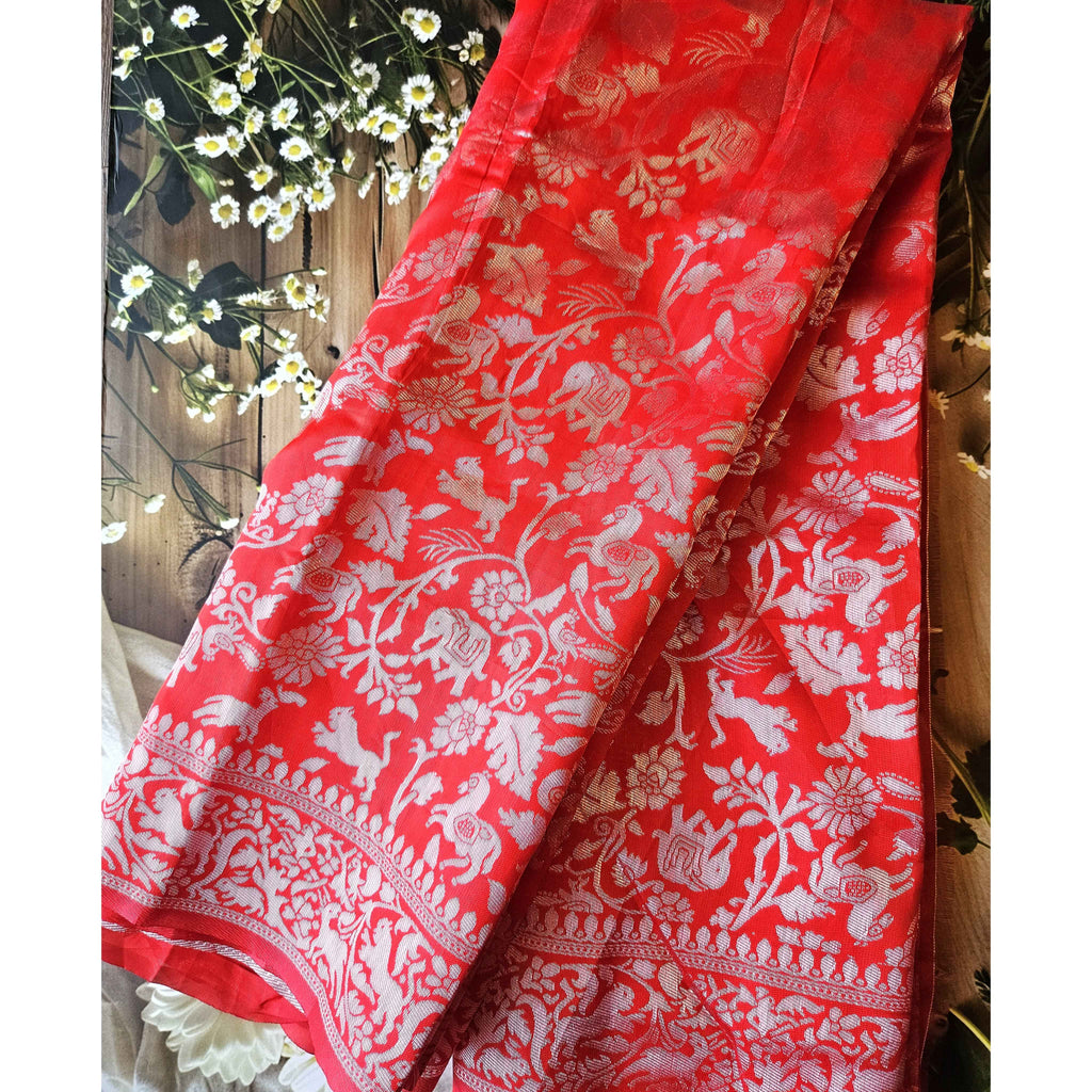 Festive wear - Banarasi Silk Saree - ATB - All things Beautiful ✨️