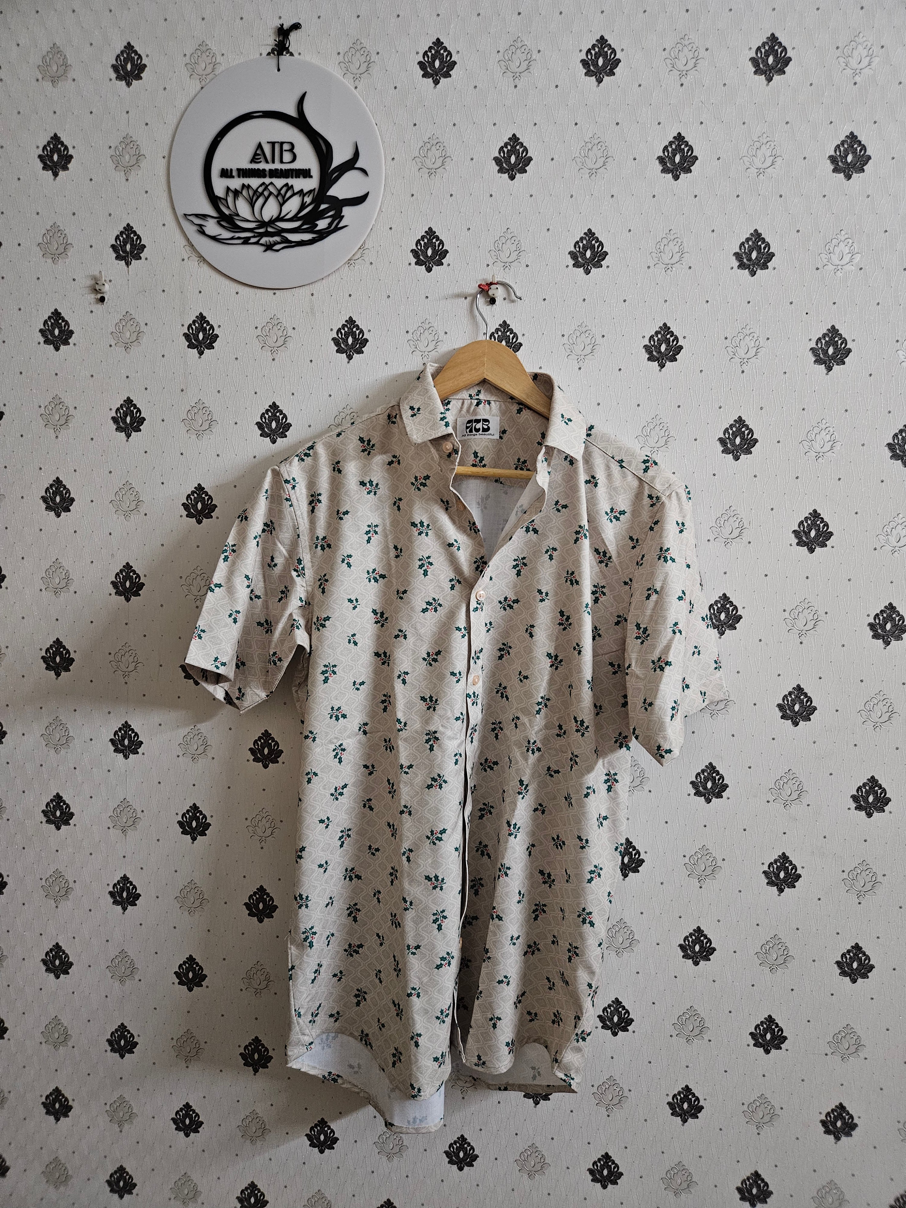 Printed Cotton Shirt - ATB ✨️ - All things Beautiful ✨️