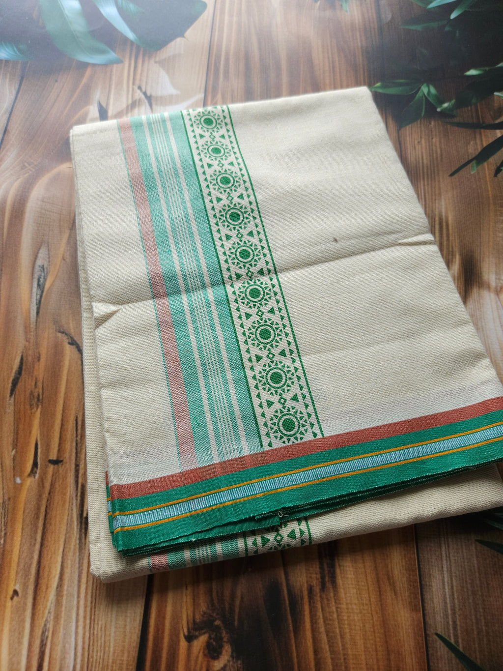 Handblock Printed Mundu - Traditional Men's Wear for Comfort and Style - All things Beautiful ✨️