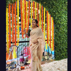 Butterfly bush - Linen Sarees - ATB - All things Beautiful ✨️