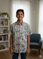 Noisy Leaves Shirt - Stylish ATB Apparel for Nature Lovers - All things Beautiful ✨️
