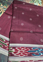 Bhagalpuri Tussar Silk Sarees with Ikkat Print - Elegant ATB Collection ✨️ - All things Beautiful ✨️