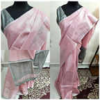Metallic shade shimmer - Tissue Saree - ATB ✨️ - All things Beautiful ✨️