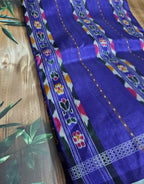 Bhagalpuri Tussar Silk Sarees with Ikkat Print - Elegant ATB Collection ✨️ - All things Beautiful ✨️