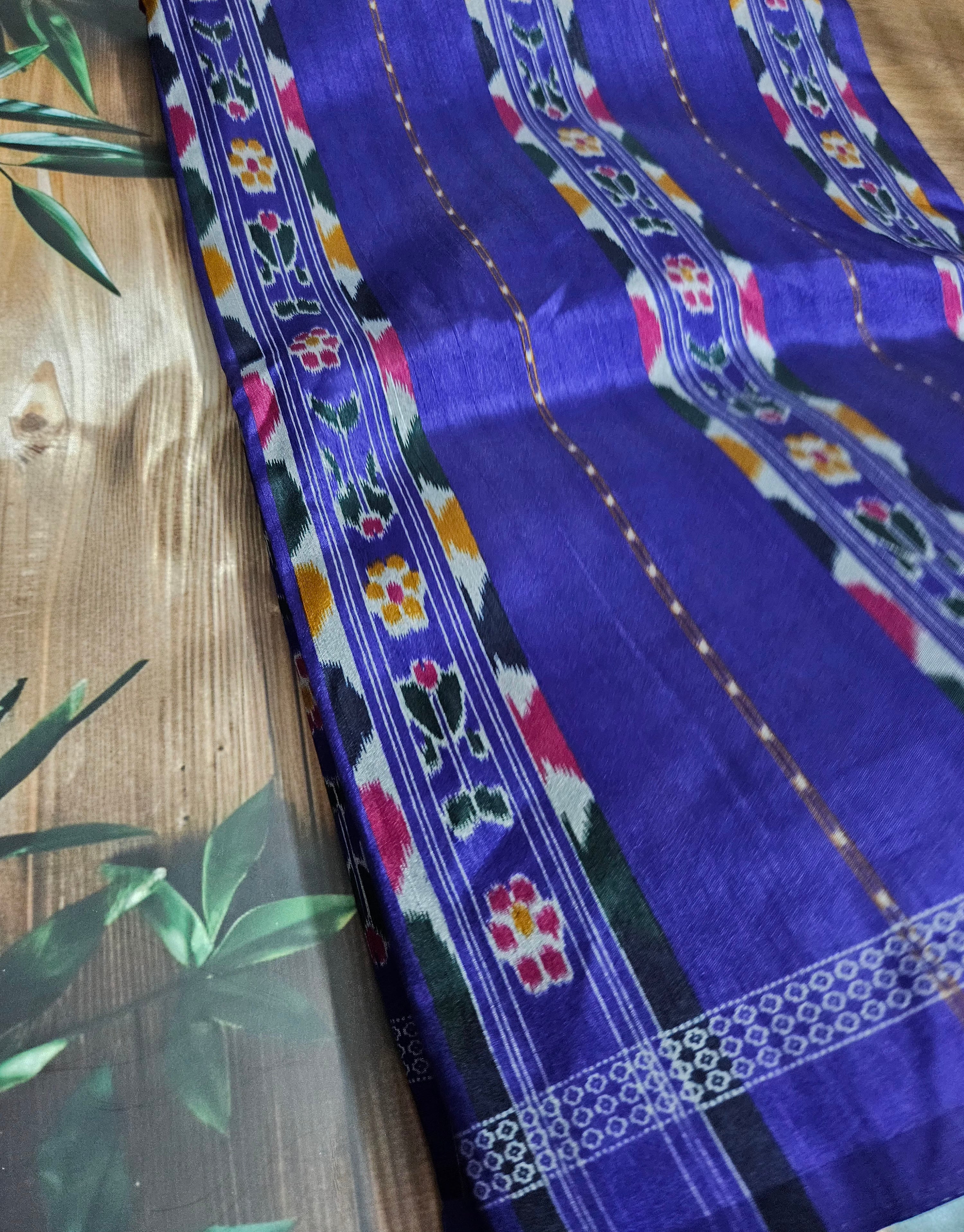 Bhagalpuri Tussar Silk Sarees - Ikkat print - ATB ✨️ - All things Beautiful ✨️