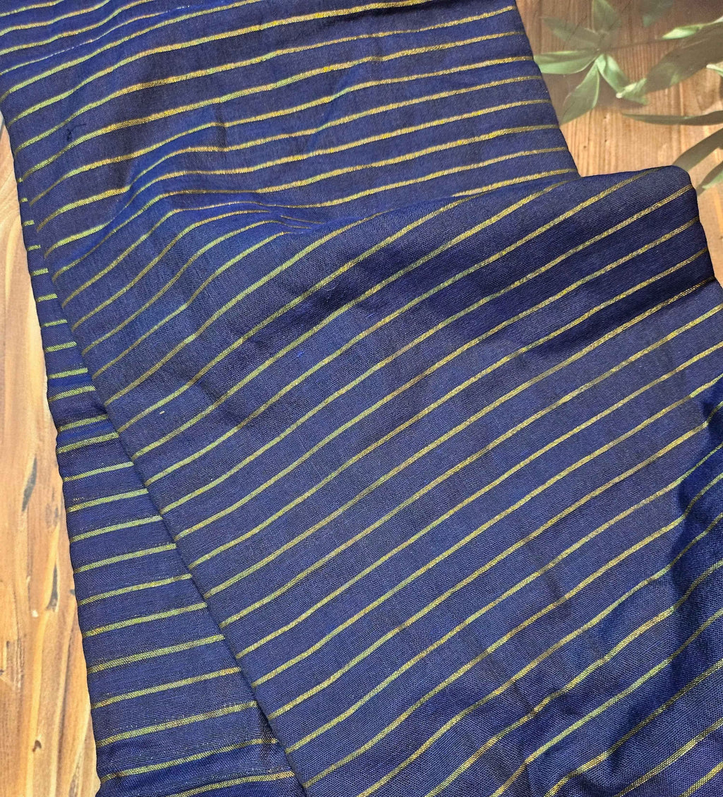 Khadi Cotton Striped Sarees by ATB ✨️ - All things Beautiful ✨️