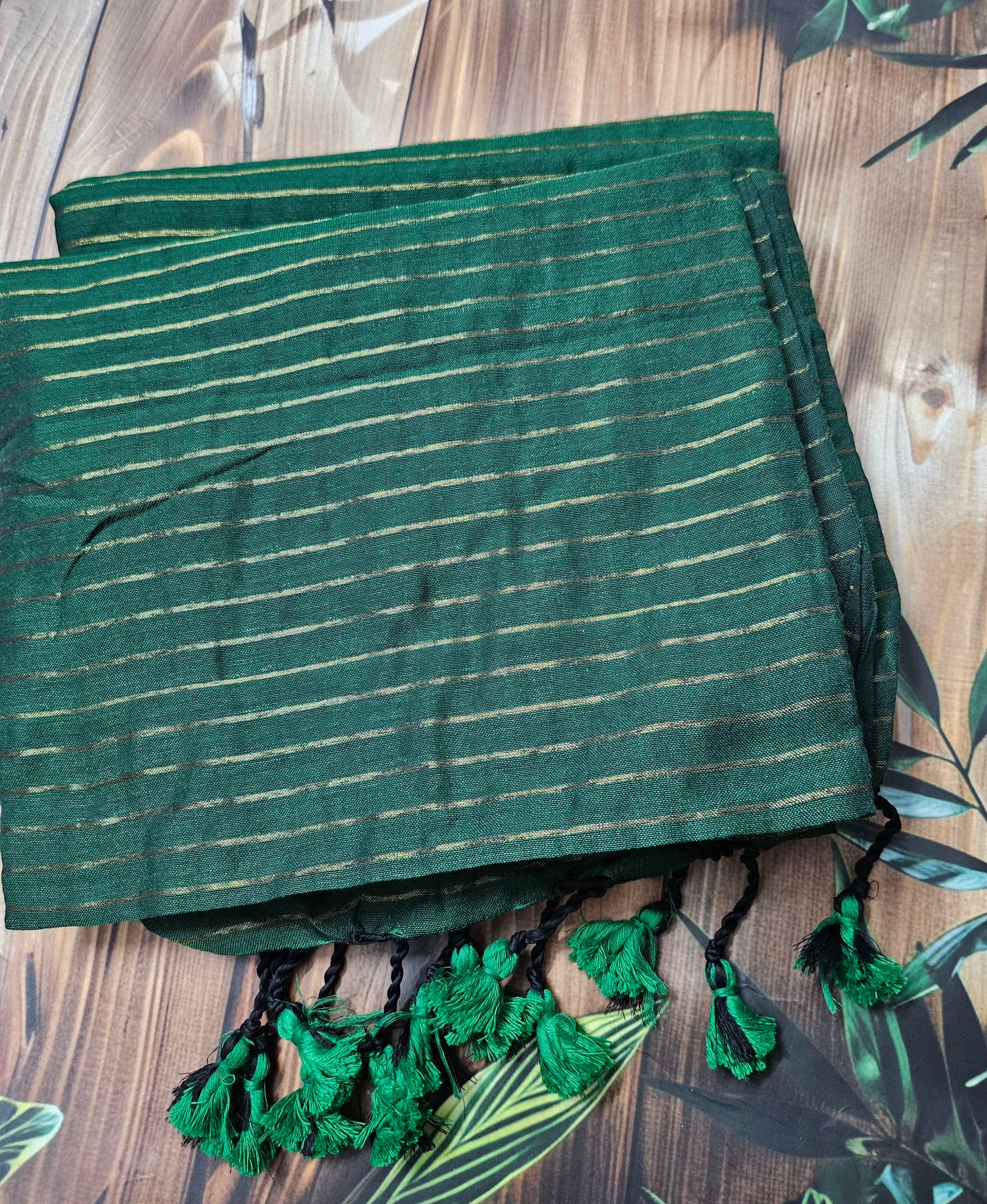 Khadi Cotton Striped Sarees by ATB ✨️ - All things Beautiful ✨️