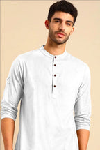 Men's Full Sleeves Short Kurta - Stylish and Comfortable ATB - All things Beautiful ✨️