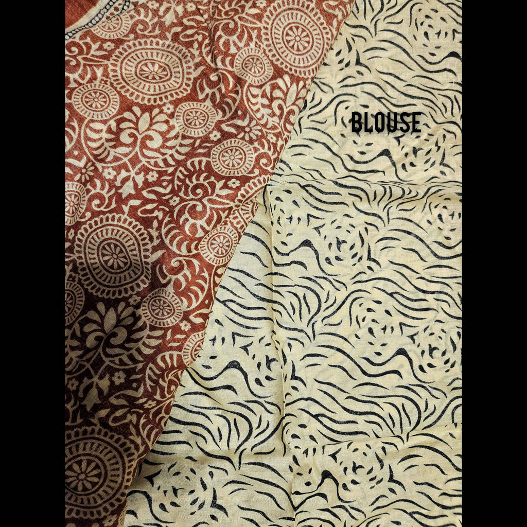 Mul Cotton Jaipur Print Sarees - Elegant ATB Collection of Jaipur Print Mul Cotton Sarees
