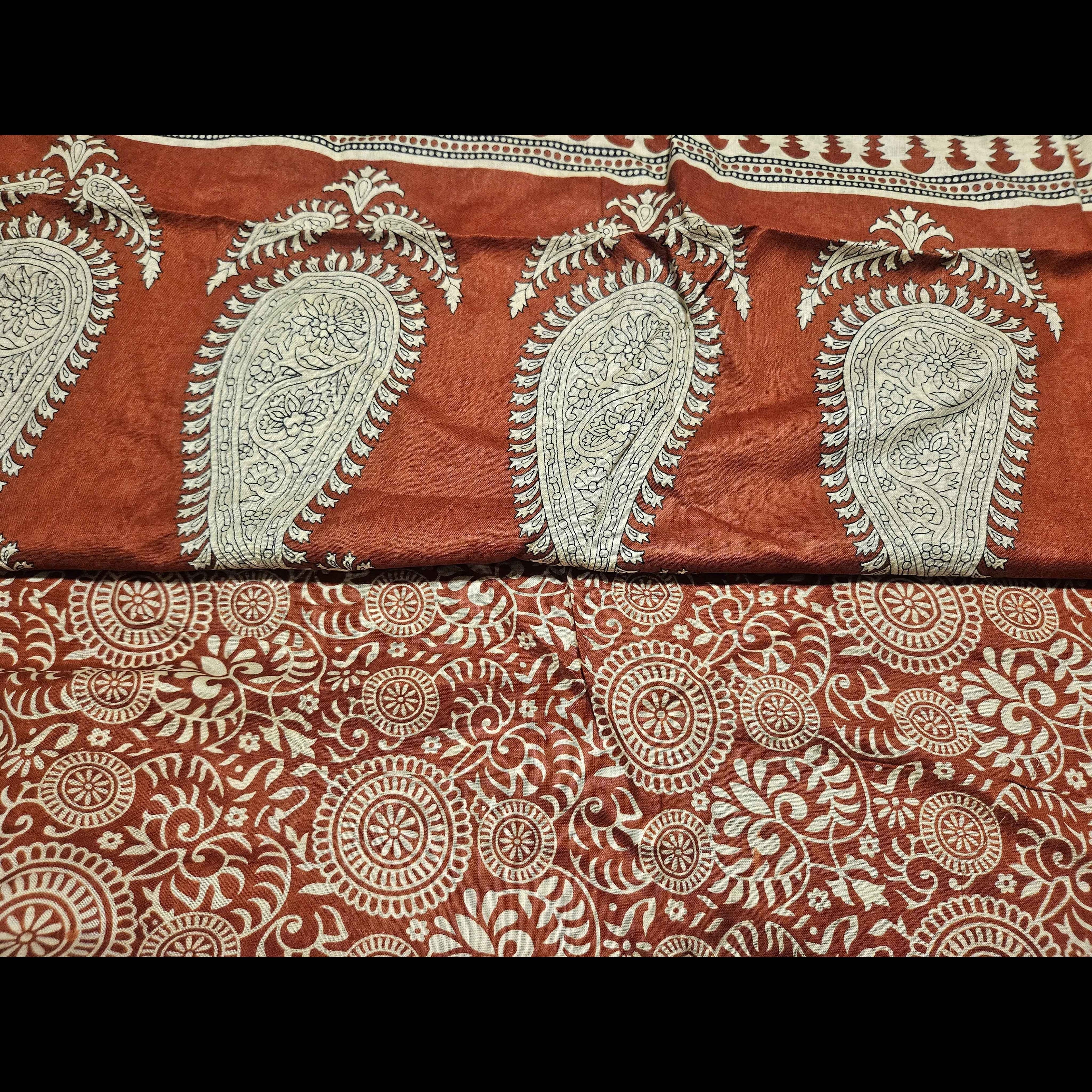 Mul Cotton Jaipur Print Sarees - Elegant ATB Collection of Jaipur Print Mul Cotton Sarees