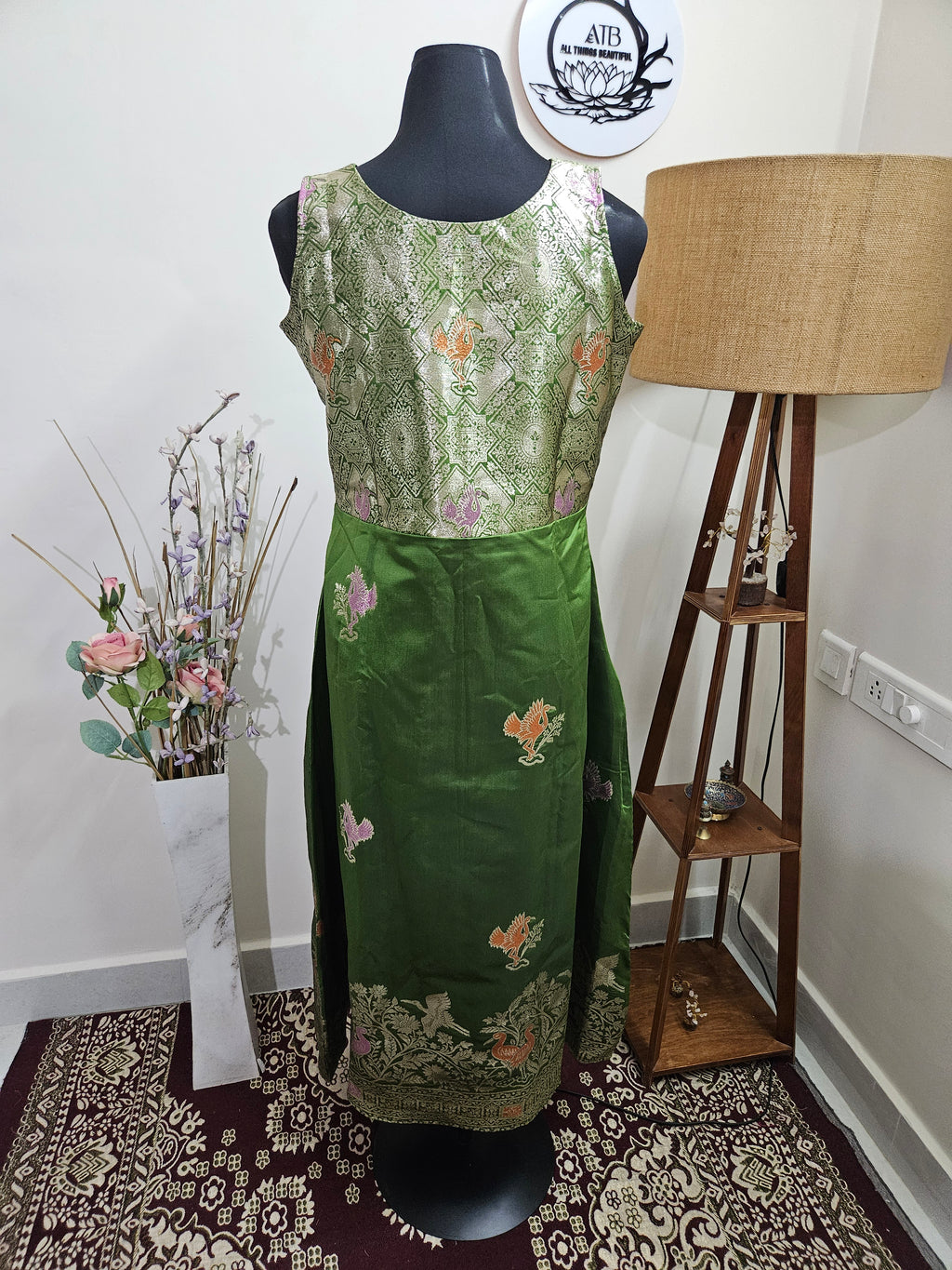 Designer wear - Silk Gown - ATB ✨️ - All things Beautiful ✨️